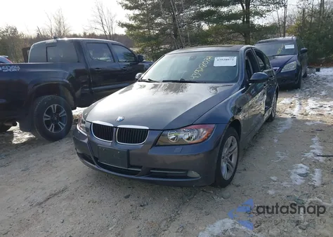 2008 BMW 328Xi z USA, uszkodzony, nr VIN WBAVC93588K043555